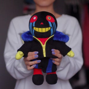 Error Errortale Sans Undertale Plush, Gamer Boyfriend Gift, Kawaii Plushie