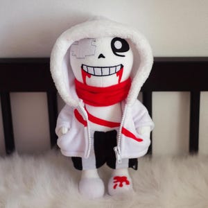 Geno Undertale Sans Plush, Gamer Boyfriend Gift, Kawaii Plushie, Stuffed animal, Sans Undertale
