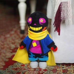 PJ Undertale Sans Plush, Gamer Boyfriend Gift, Kawaii Plushie, Stuffed animal, Sans Undertale
