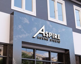 Custom Metal Letter Sign 3D Metal Logo Sign Lighted Office LED Reception Lobby Wall Business Sign Outdoor Logo