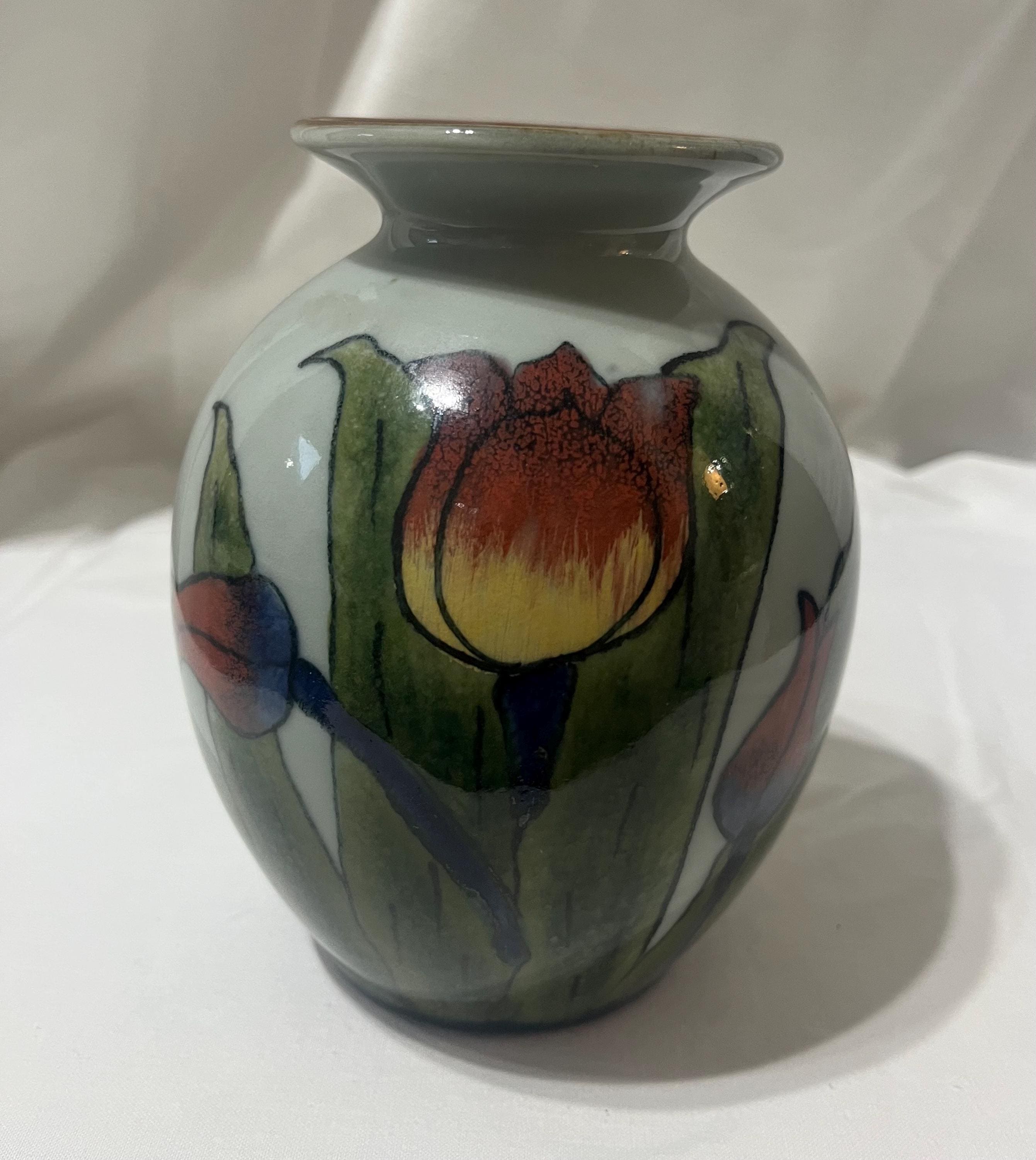 Moorcroft style vase - Etsy 日本
