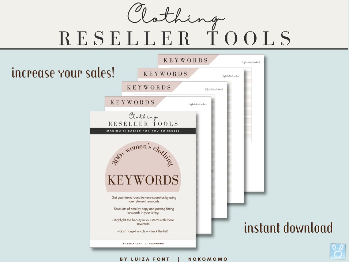 Keywords List for Clothing Resellers in 2021 Women's Etsy