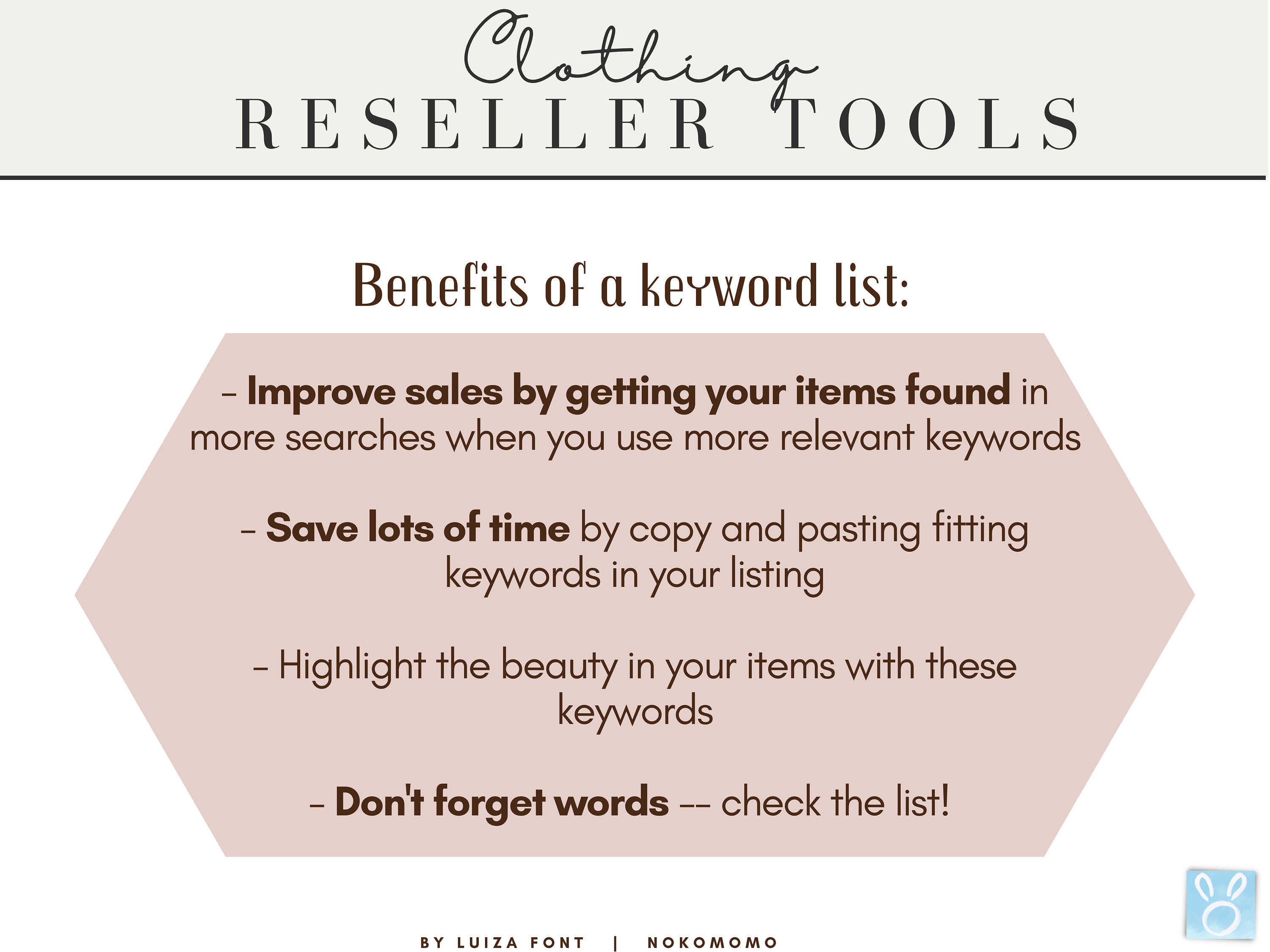 Keywords List for Clothing Resellers in 2021 Women's Etsy