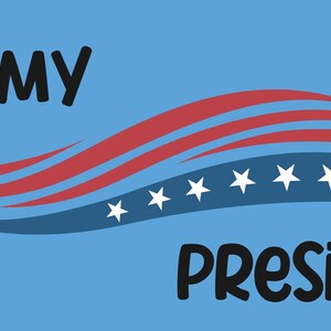 Inauguration special Trump political bumper sticker.
