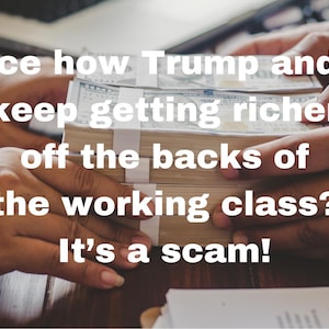 Trump y la estafa MAGA.