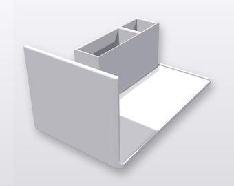 ARCHIVO DIGITAL / Organizador superior para carrito de peluquería / Bandeja para herramientas de peluquería (archivo STL)