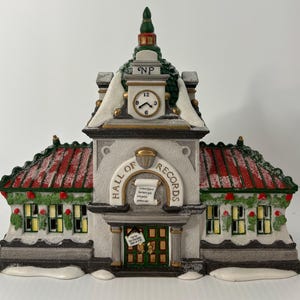 Dept 56 North Pole Series &quot;HALL OF RECORDS&quot;