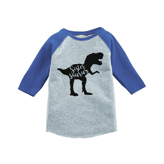 Girls Dinosaur Shirt Sibling Shirts 