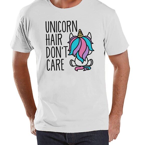 Men's Unicorn Shirt Unicorn Hair Shirt 