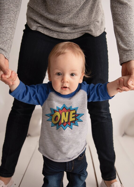 superhero 1st birthday outfit