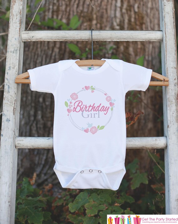 birthday girl shirt baby