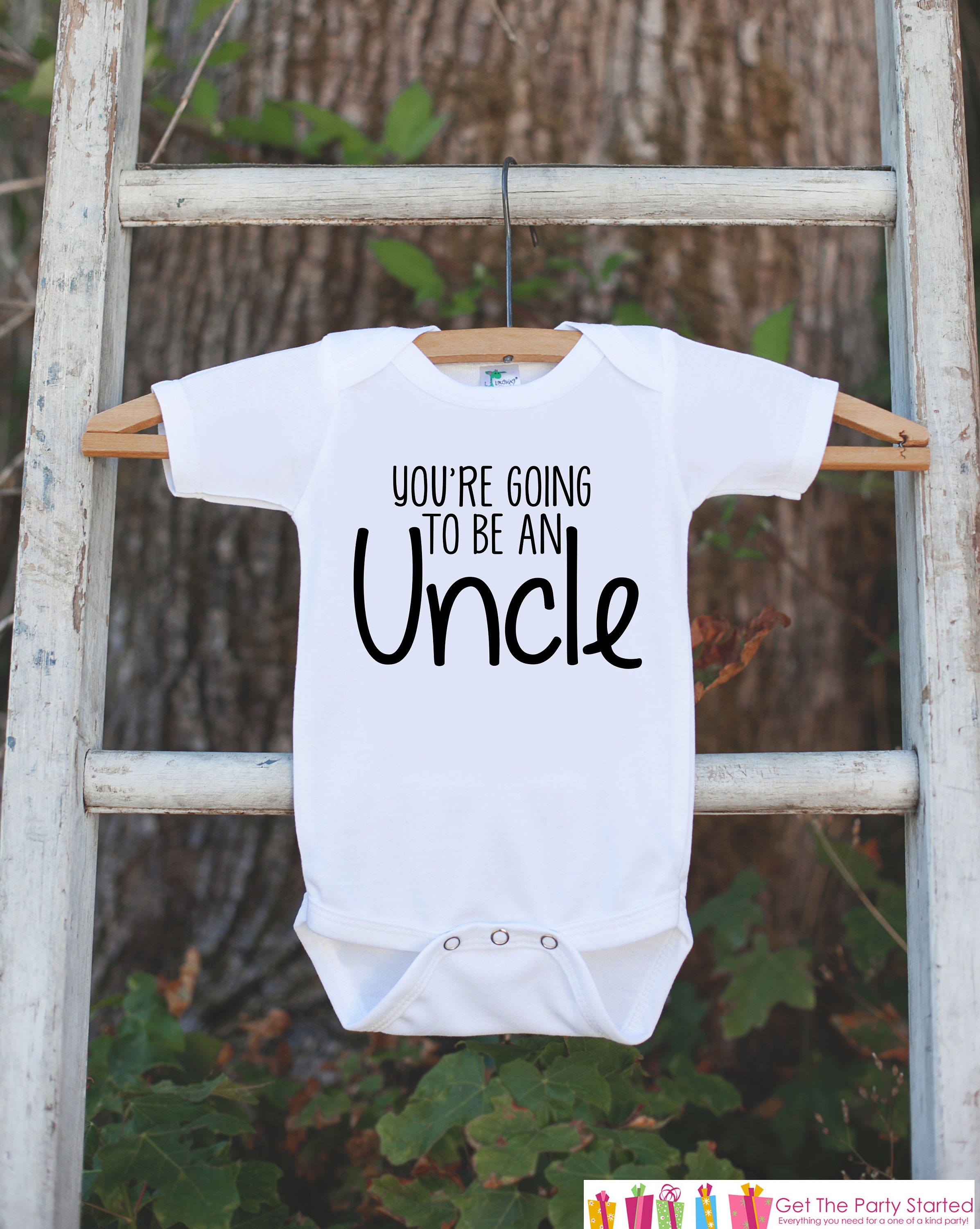 We Are Excited To Announce You're Going To Be An Uncle baby vest boys girls