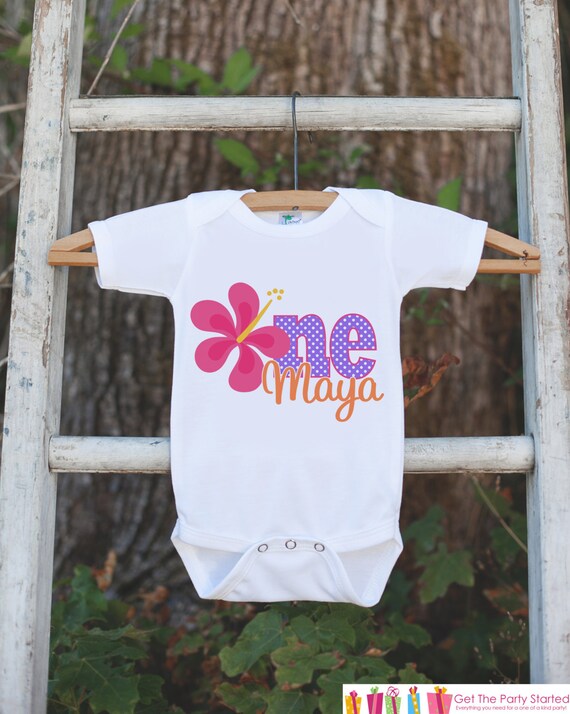 first birthday luau outfit girl