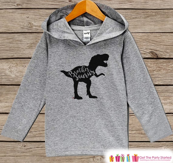 boys dino hoodie