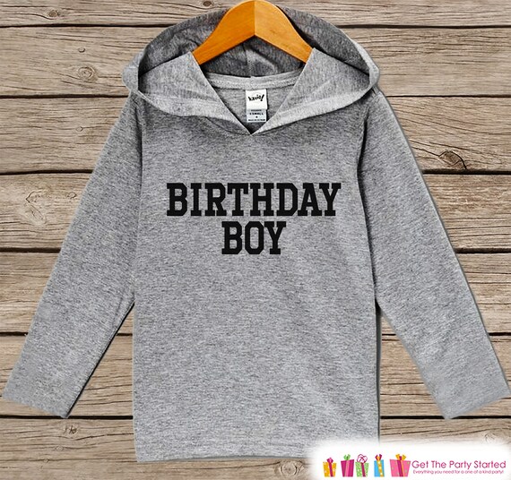 Boys Birthday Shirt - Birthday Boy Hoodie - Boys Birthday Pullover - Happy Birthday - Boys Hoodie - Birthday Shirt for Boys - Sporty Il_570xn