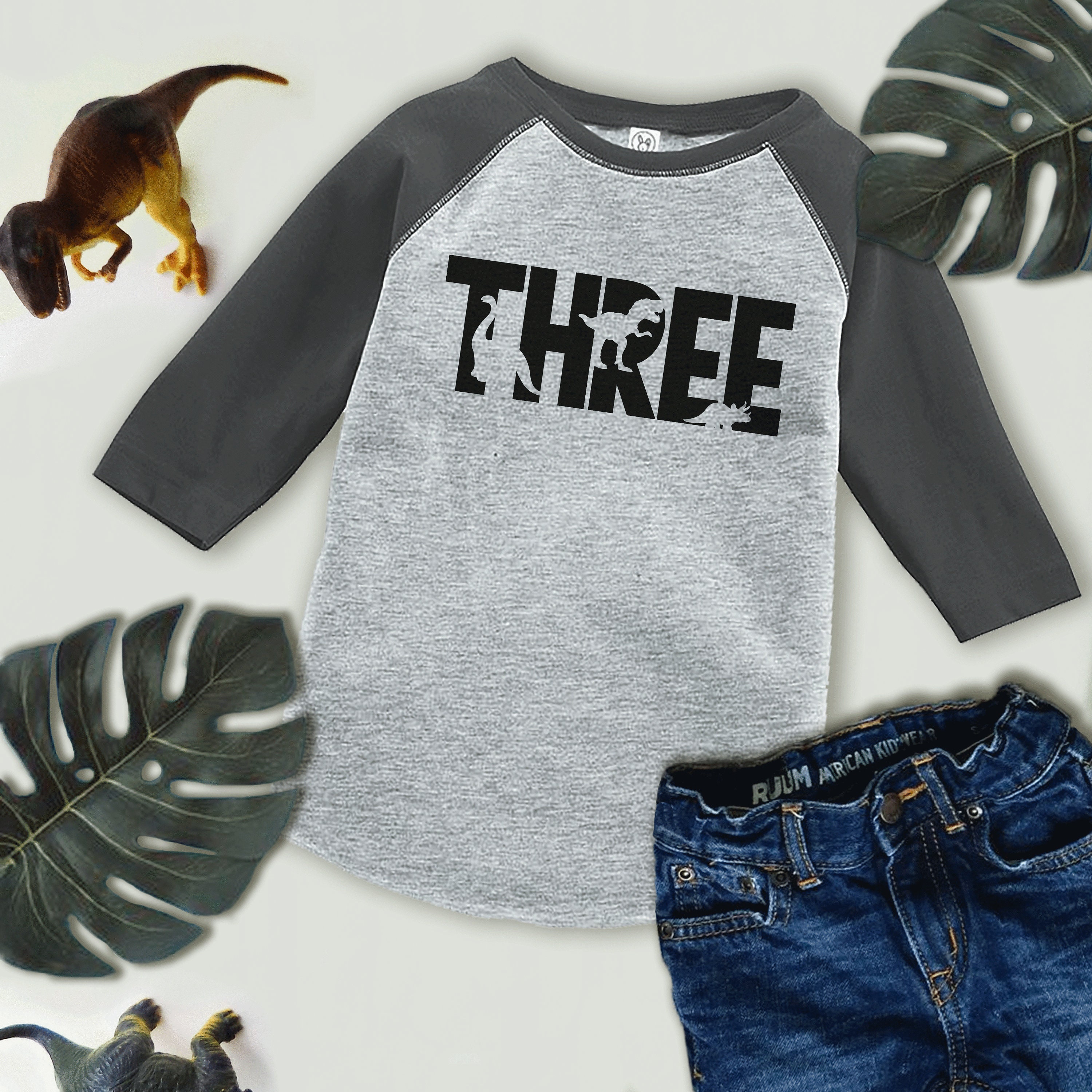 Download Dinosaur Birthday Shirt Boys Third Birthday Dino Tshirt Etsy