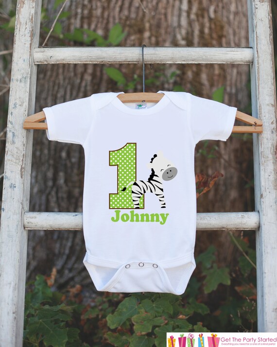 jungle themed first birthday outfit boy
