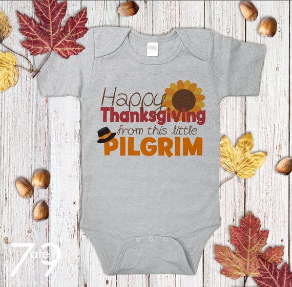 baby's first thanksgiving shirt