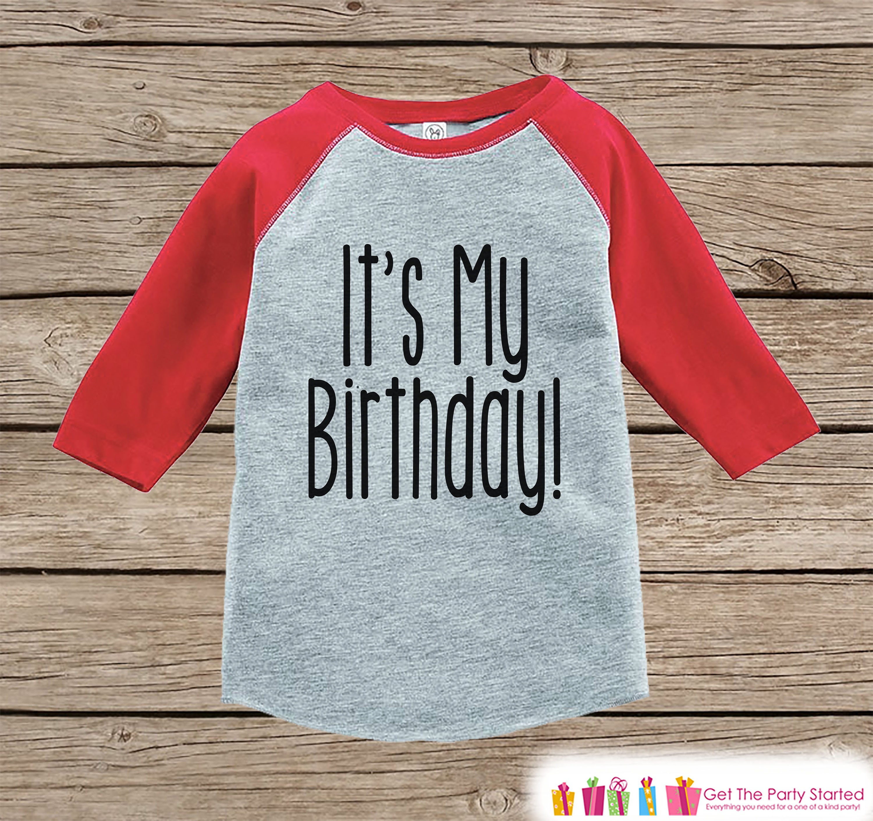 Kids Birthday Shirt It's My Birthday Shirt Baby Boy Etsy
