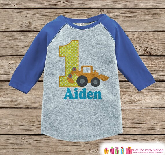 1st birthday baseball shirt