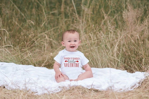 Download Kids Valentines Day Outfit Grandma Grandpa S Valentine Etsy