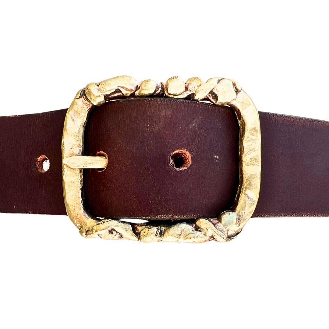 Handmade Solid Brass Belt Buckle |  display picture 2