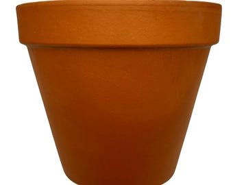 Smooth Terracotta Vase - Available in Various Sizes