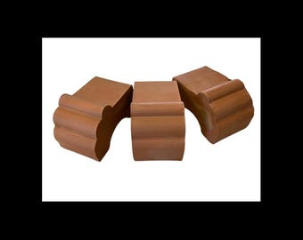 Set of 4 Terracotta Feet for Flower Pots 5x8 cm