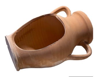 Decorative Carved Terracotta Amphora - Available in Various Sizes