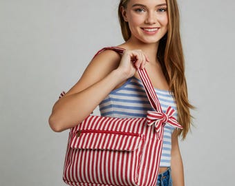 Stylish Crossbody Bag with Zipper Sewing Pattern PDF & Video Tutorial