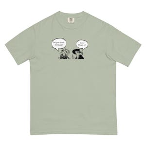 彼女はゲイ？Tシャツ ヴィンテージ LGBTQ+ レズビアン サフィック コットン ヘビーウェイト Tシャツ