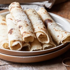 Authentic Homemade Lefse - Traditional Norwegian Flatbread (20 Rounds)