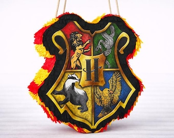 Pinhata inspirada em Harry Potter, 45 cm – Decoração mágica para festas
