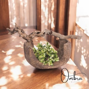 Minimalist Wood Decoration Vase, Wooden Flower Vase,Wood Decorative Flower Vase