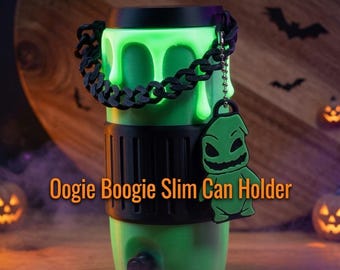 Oogie Boogie Slim Can Holder with Can Opener