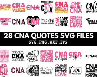 Cna SVG PNG Bundle, Krankenschwester SVG, CNA Life geschnitten Datei, Krankenschwester Shirt, Cna Life geschnitten Datei, Cricut Silhoutte HD