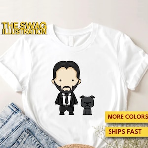 John Wick Shirt, Keanu Reeves Shirt, John Wick Premium Ultra Soft Tee 1