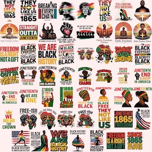 Lot Juneteenth PNG, Fêtez Juneteenth, Sublimation puissante Juneteenth, Histoire des Noirs, Black King Nutrition PNG, Juneteenth 1865 PNG