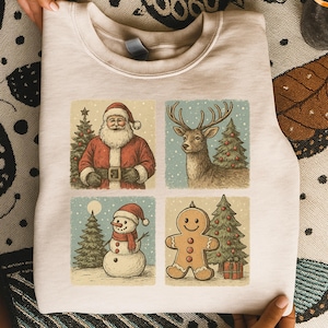 Retro Christmas PNG, Vintage Christmas PNG, Christmas Shirt PNG, Santa Claus Png, Christmas Sublimation, Merry Christmas Png, Trendy Design