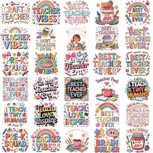Miglior insegnante di sempre in formato PNG, Pacchetto insegnante preppy in formato PNG, Apprezzamento per l'insegnante, Ultimo giorno di scuola in formato PNG, Ritorno a scuola in formato PNG, Clipart di un insegnante carino