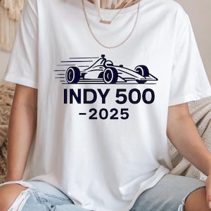 インディ500 2025 レースカー PNG、高速レースグラフィック、Tシャツ用デジタルダウンロード、インディレース PNG、昇華