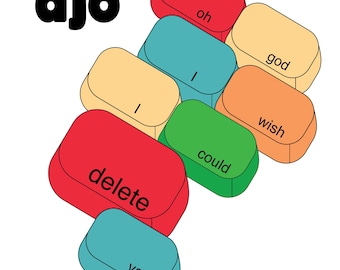DJO Delete Ya Digital Print