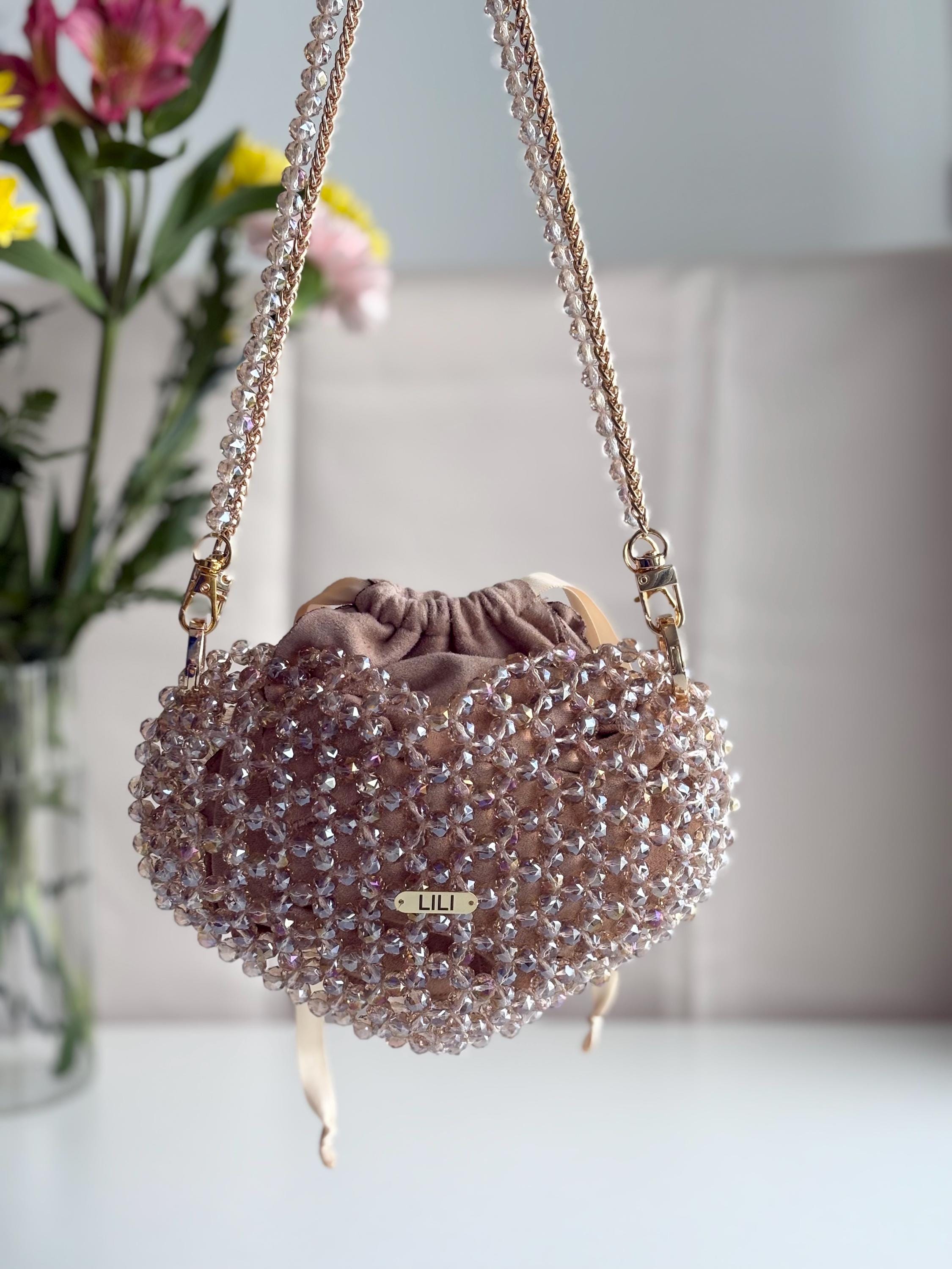 Crystal Heart Clutch - Etsy