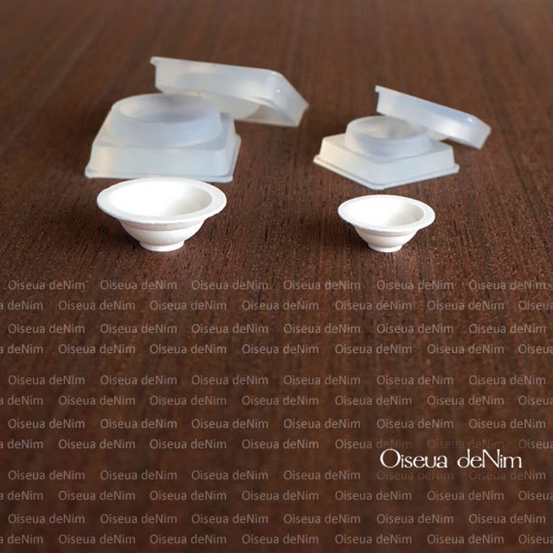 Miniature Male & Female Mold Bowls clay Mold Push Mold Etsy