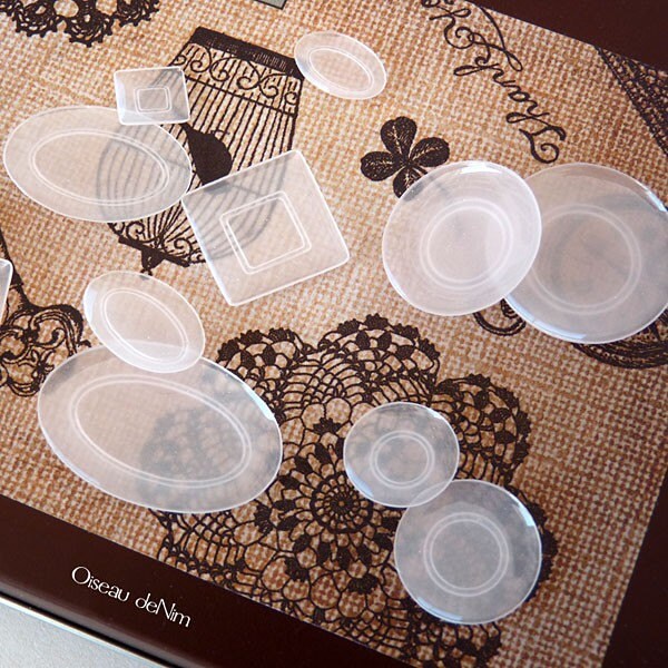 Opal Glass Plate 12 pcs (white)