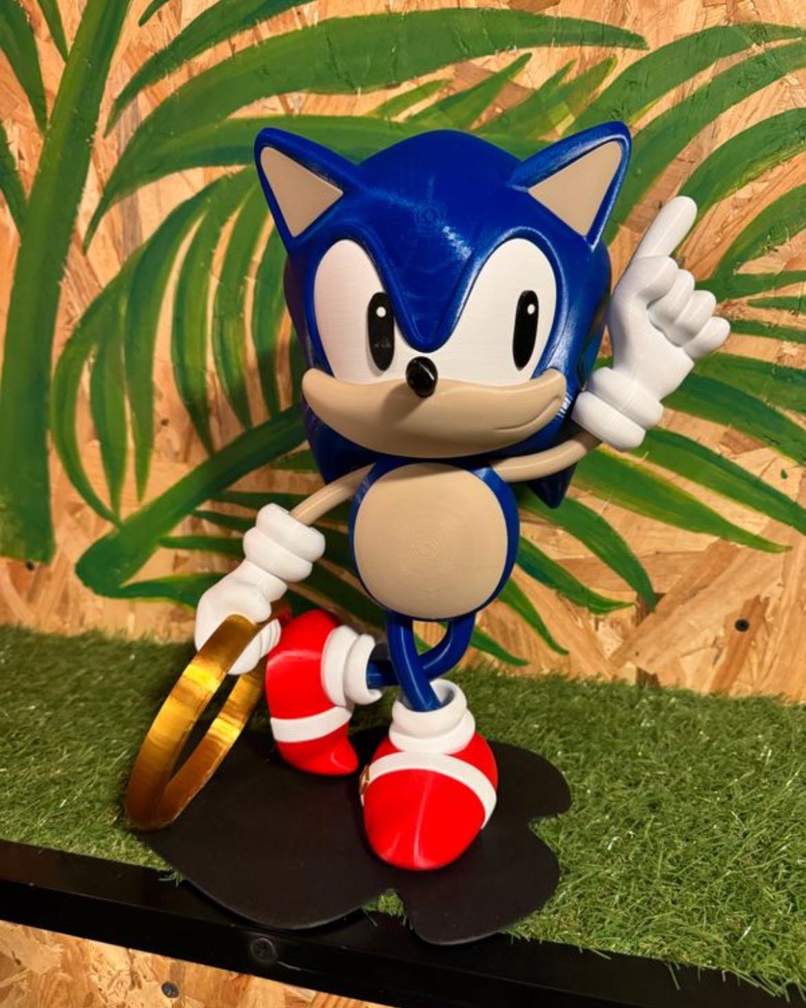 Sonic Figurine Etsy Sweden