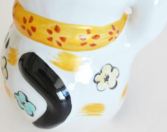 日本製ハンドメイド美濃焼招き猫 – 幸運の招き猫の置物 | 日本製陶器
