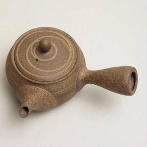 Japanese Morimasa Tokoname Teapot 400cc – Handmade Yakishime Ceramic,Obiami Strainer,Japanese Pottery from Aichi | Gift-Ready,kyusu Tea pot