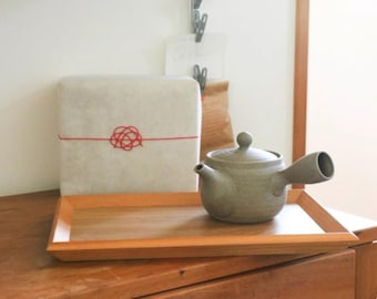 Kyusu Tokoname Ceramic Teapot with Stainless Steel Strainer | Handmade Japanese Kyusu | Easy-to-Clean Teapot for Everyday Use | 400cc