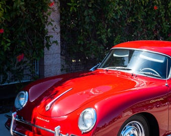 Cherry Red Porsche